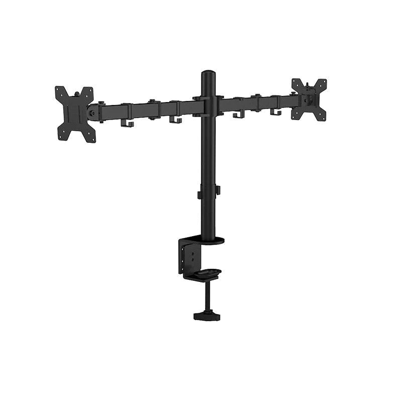 Soporte Doble para Monitor Vista Lateral