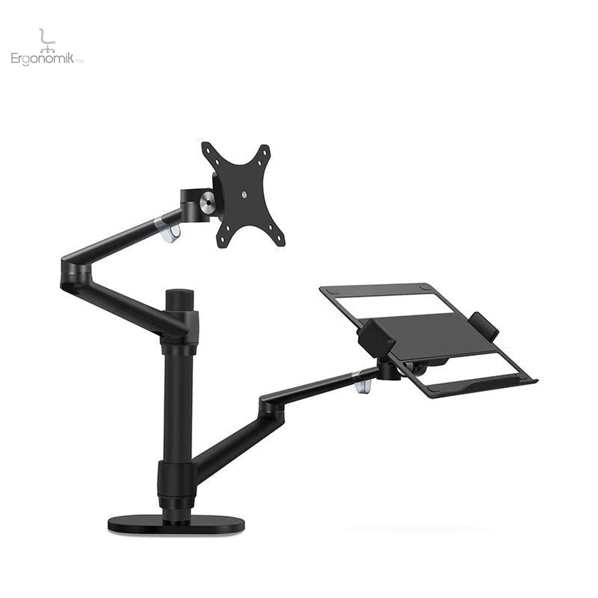 Soporte Ergonómico Doble Para Laptop y Monitor - Ergonomik Ergonomik