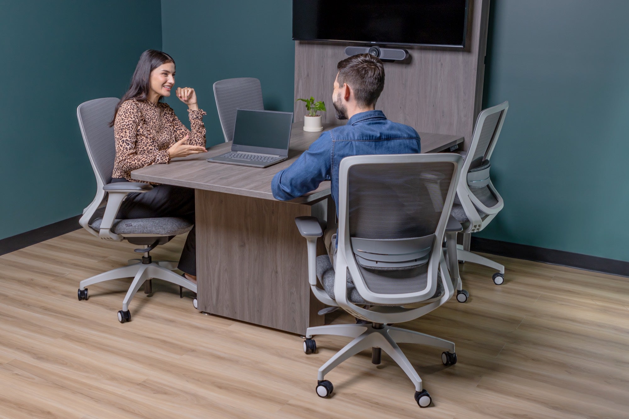 Silla Ergonómica Soul White Respaldo Alto