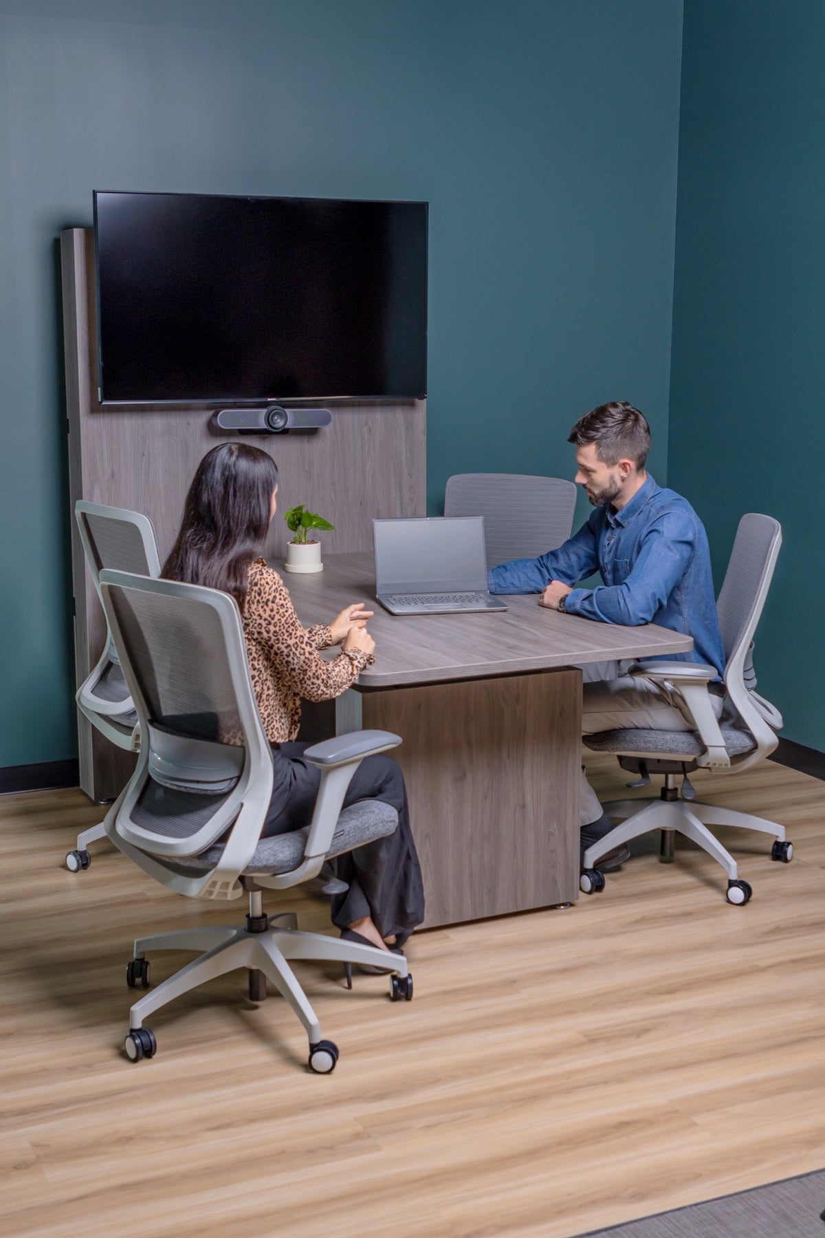 Silla Ergonómica Soul Black Respaldo Bajo - Office Class