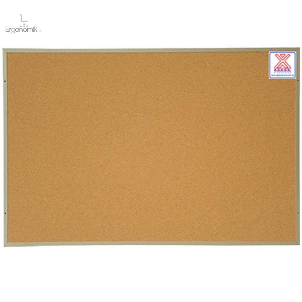 Tablero De Corcho 0.60×0.90m - Ergonomik pizarron blanco Ergonomik