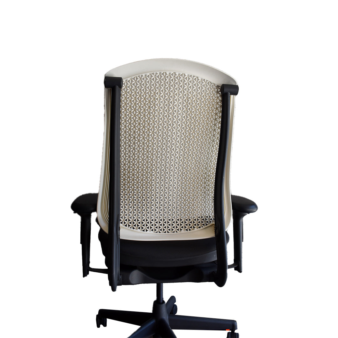 Silla Herman Miller Celle Blanco con negro