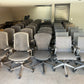 Celle Gris con asiento de tela y memory foam