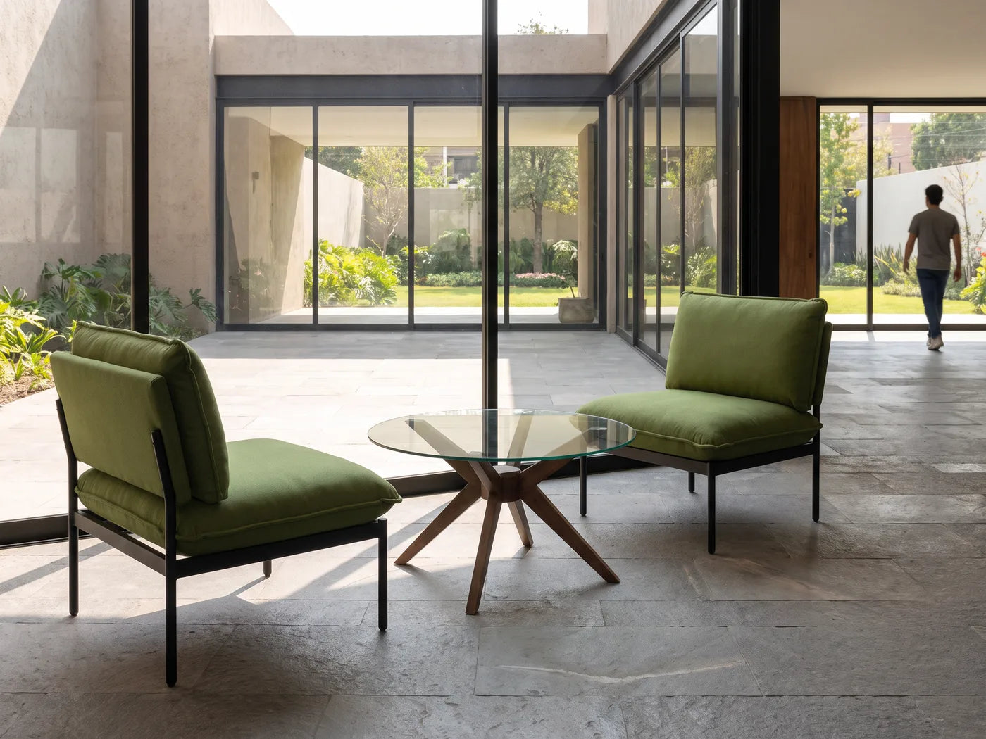 Lobby con sillones, variación 1