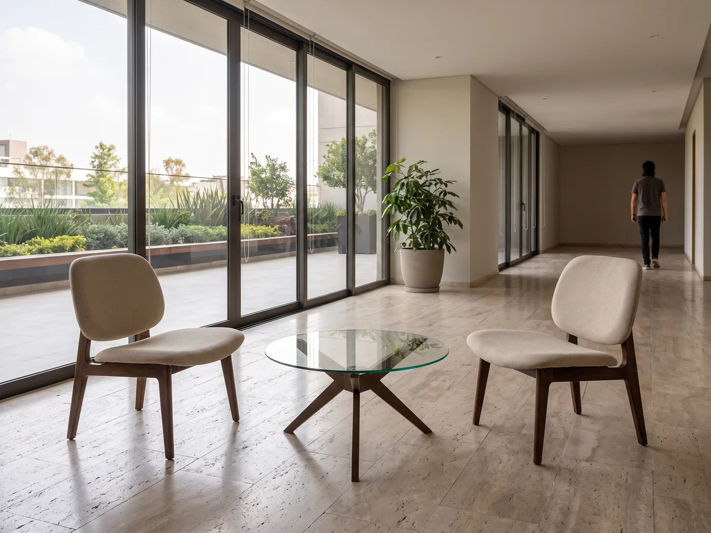 Lobby con sillones, variación 3