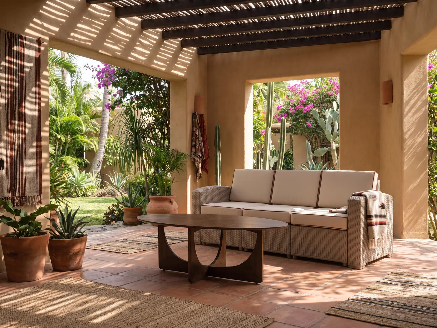 Terraza techada, variación 3