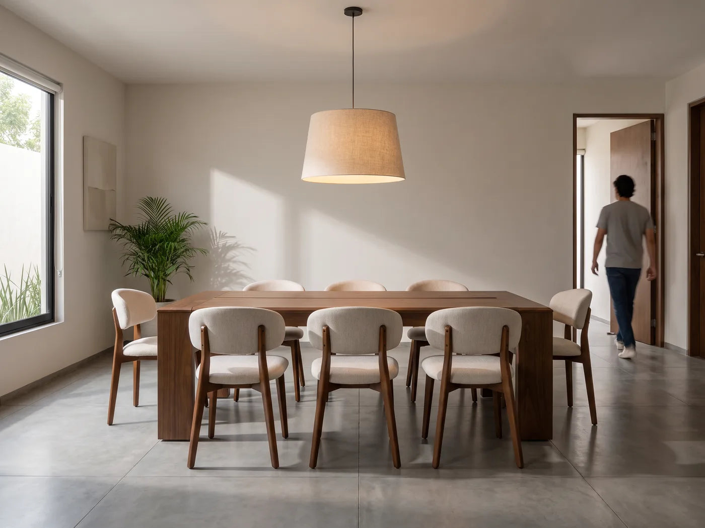 Comedor largo para ocho, variación 2