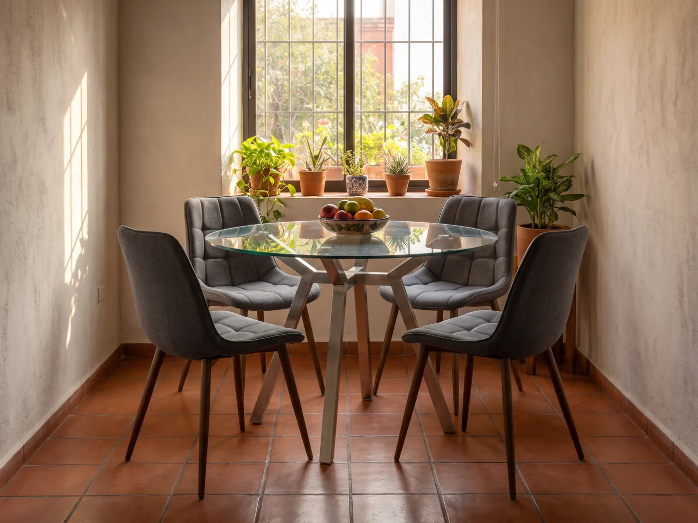 Comedor redondo para cuatro, variación 1