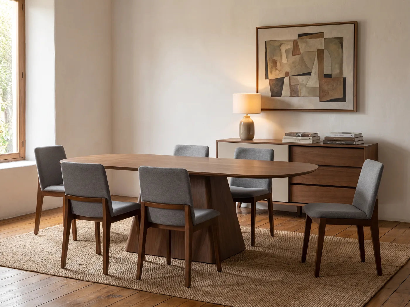 Comedor con bufetero, variación 1
