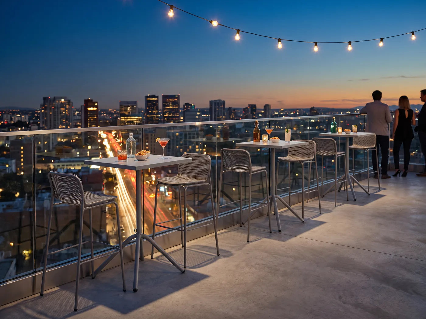 Idea de ambientación: Terraza de bar