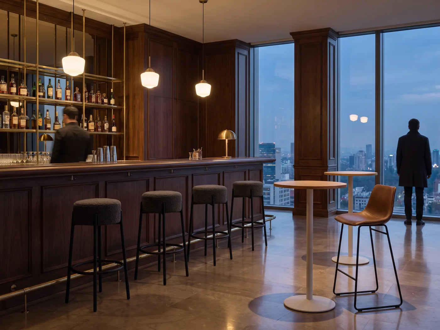 Idea de ambientación: Bar del lobby
