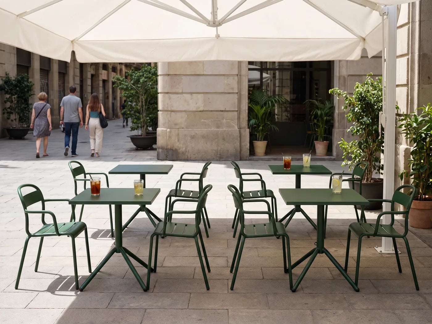 Idea de ambientación: Terraza de esquina