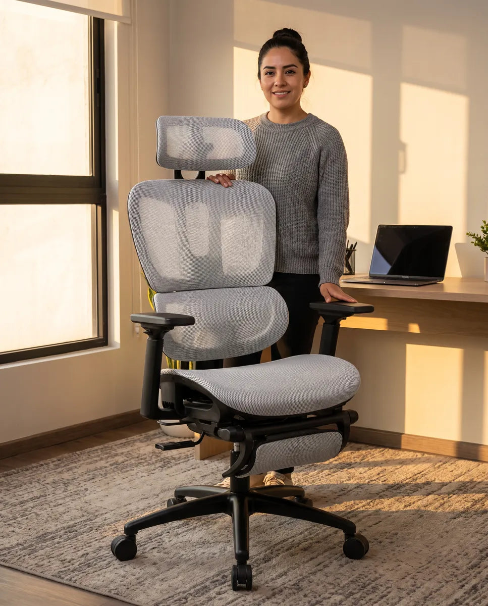 Una silla hecha para trabajar