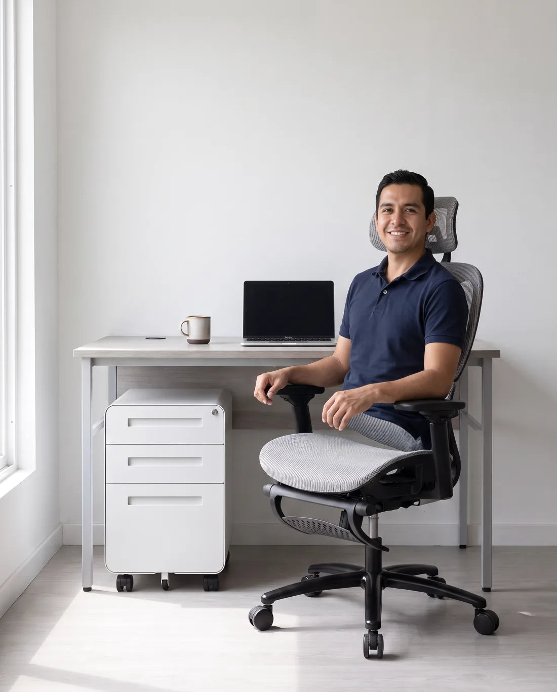 Un espacio armado para trabajar